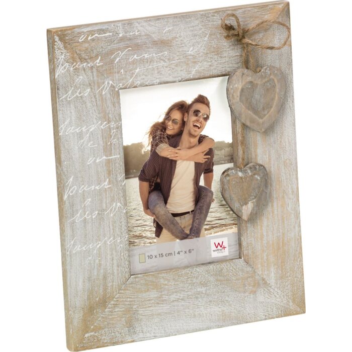 Walther Cornice in legno Le Coeur 13x18 cm marrone