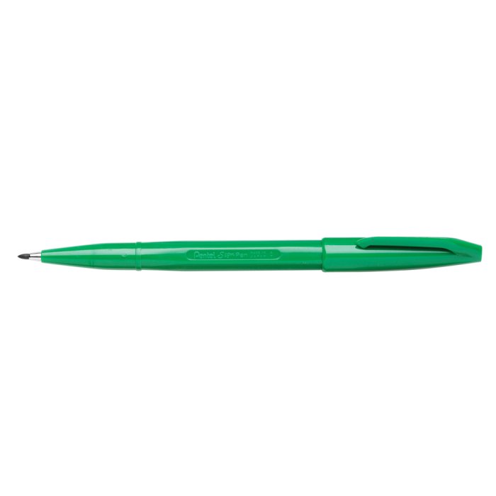 Pentel SIGN PEN penna in fibra 0,8 mm verde