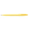 Penna con punta in fibra Pentel SIGN PEN gialla 0,8 mm di larghezza del tratto