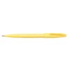 Penna con punta in fibra Pentel SIGN PEN gialla 0,8 mm di larghezza del tratto