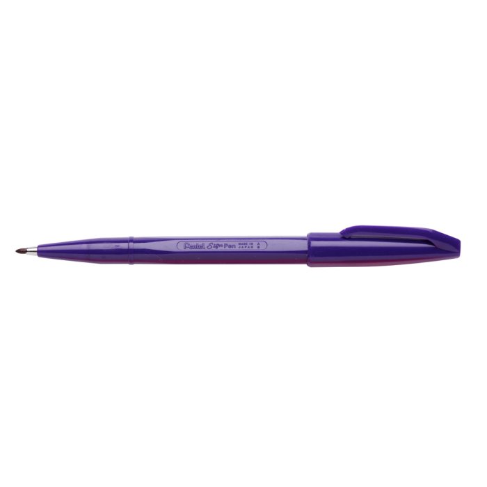 Pentel SIGN PEN penna in fibra 0,8 mm viola