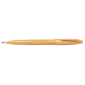 Pentel SIGN PEN penna a punta in fibra ocra 0,8 mm