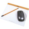 Tappetino per mouse Rhodia, 19x23cm, 30 fogli, 80g, quadrato - Arancione