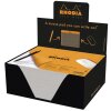Tappetino per mouse Rhodia, 19x23cm, 30 fogli, 80g, quadrato - Arancione