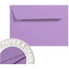 Confezione da 5 buste Grain de Pollen 114x162 mm viola