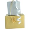 Rotolo di carta kraft colorata, 300x70cm, 70g - Oro e argento