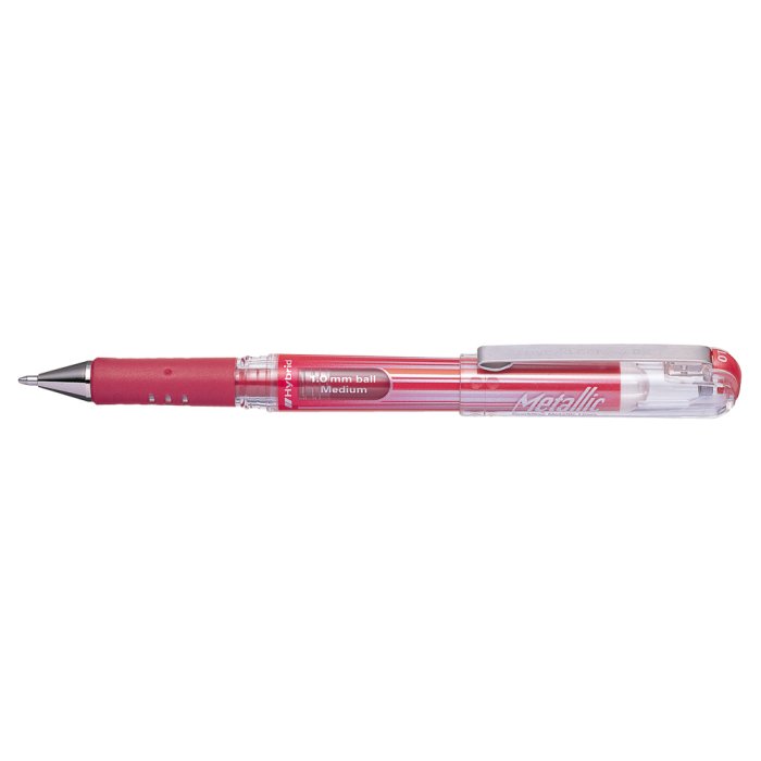 HybridGel Grip DX rollerball in gel 0,5 mm rosso metallizzato