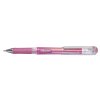 roller waterproof HybridGel Grip DX a inchiostro gel 0,5 mm rosa metallizzato