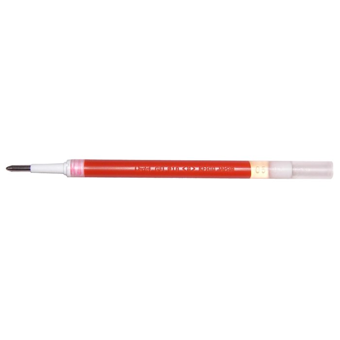 Ricarica Pentel rossa per roller a inchiostro gel 0,5 mm
