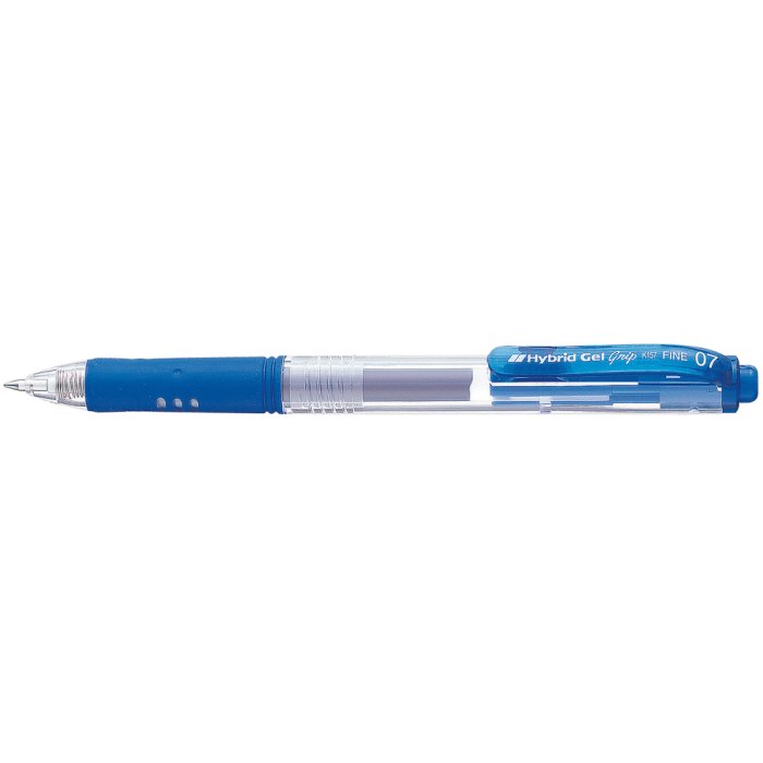 Penna a gel Pentel HybridGel Grip Retrattile 0,35 mm blu