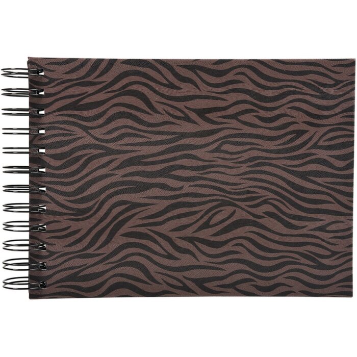Album a spirale Exacompta Zebra 23x16 cm 50 pagine nere