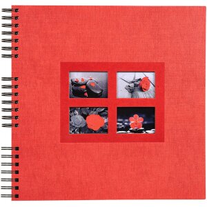 Exacompta Album a spirale Passion rosso 32x32 cm 60...