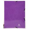 Raccoglitore ad anelli con elastico 4 anelli 15mm Iderama - A4 viola Viola