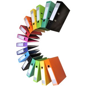 Cartella Iderama Prem Touch® Spine 70mm Nero
