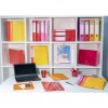 Raccoglitore ad anelli elastico 2 anelli dorso 20mm 32x25cm DIN A4 Iderama arancione