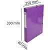 Scatola darchivio Iderama, dorso 40mm - 24x32cm Viola