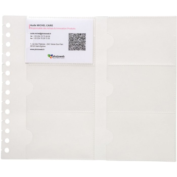 Confezione da 10 inserti per Exacard 75134E