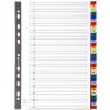 Registro in PP colorato con numeri stampati 31 pezzi