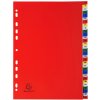 Registro in PP colorato con numeri stampati 31 pezzi