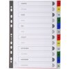 Registro din a4 con 12 schede