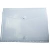 5 tasche portadepliant perforate in pp con chiusura a velcro - a4