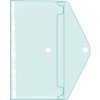 5 tasche portadepliant perforate in pp con chiusura a velcro - a4