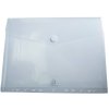 5 tasche portadepliant perforate in pp con chiusura a velcro - a4
