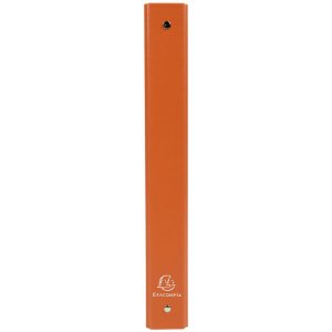 Raccoglitore ad anelli PP A4 4 anelli 30mm Arancione