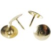 Scatola di 750 puntine da disegno con testa in ottone, Ø11 mm, punta in ottone 9 mm