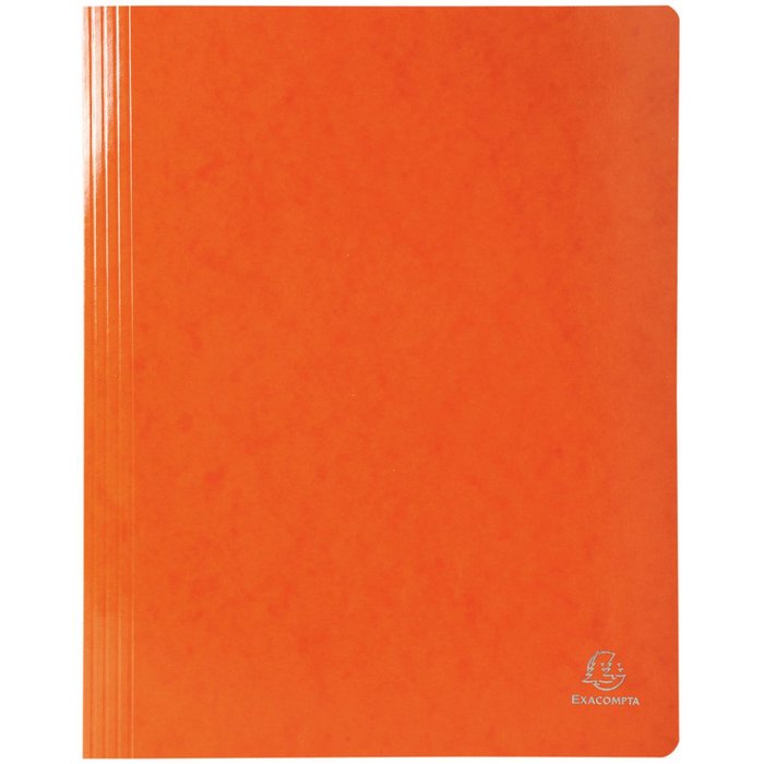 Cartella rapida in cartone manila 355g-m2 Iderama - A4 Arancione