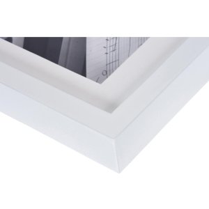 Henzo Piano Telaio in legno bianco 13x18 cm