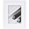 PIANO cornice in legno 20x25 cm bianco