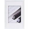 Cornice in legno PIANO bianco 20x30 cm effetto 3D