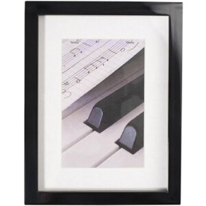Henzo Piano Telaio in legno nero 13x18 cm