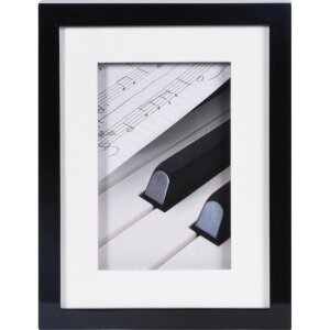 Henzo Pianoforte Cornice in legno 15x20 cm Nero