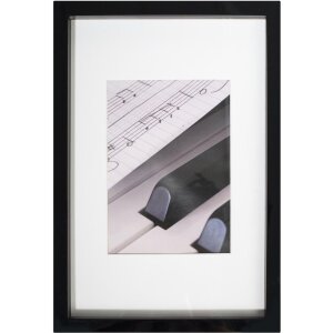 PIANO cornice in legno 20x25 cm nero