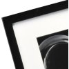 PIANO cornice in legno 20x25 cm nero