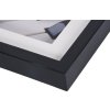 PIANO cornice in legno 20x25 cm nero