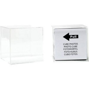 Deknudt Cubo fotografico acrilico Kanna 6x6 cm 6 Foto