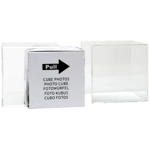Deknudt Cubo fotografico acrilico Kanna 6x6 cm 6 Foto