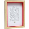 Cornice in legno S40BH rosso 20x30 cm
