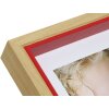 Cornice in legno S40BH rosso 20x30 cm