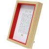 Cornice in legno S40BH rosso 20x30 cm