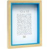 Cornice di legno Deknudt S40BH blu 13x18 cm