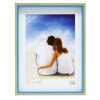 Cornice di legno Deknudt S40BH blu 13x18 cm