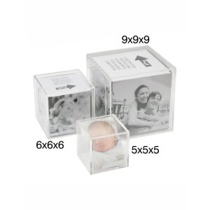 Cubo fotografico KANNA 9x9 cm acrilico
