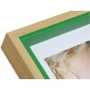 Cornice di legno Deknudt S40BH verde 13x18 cm