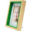 Cornice di legno Deknudt S40BH verde 13x18 cm