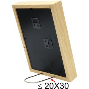 Cornice di legno S40BH verde 20x30 cm