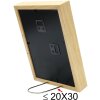Cornice di legno S40BH verde 20x30 cm